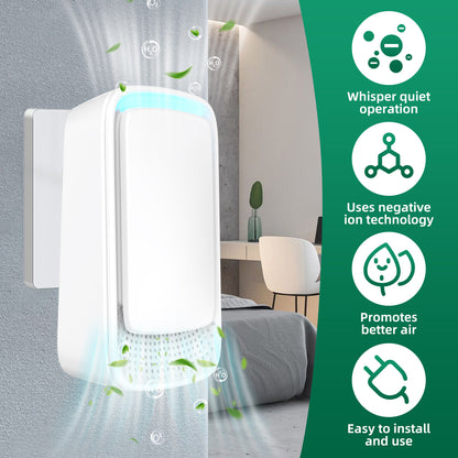 Klaraion Luftjonisator-vägguttag™